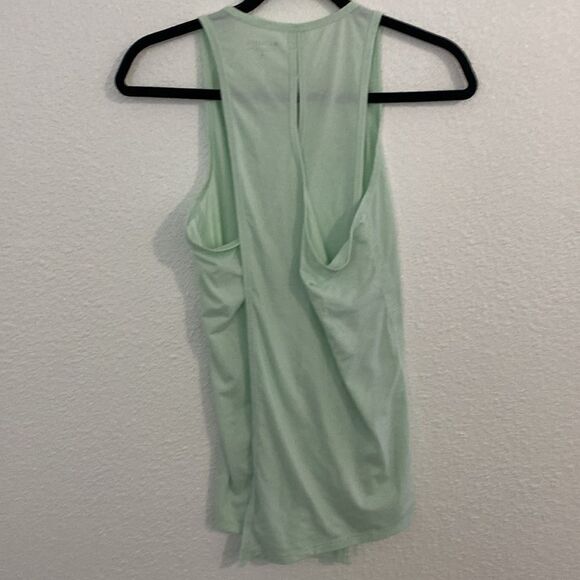 Athleta- mint green crisscross back workout tank-size medium - Picture 3 of 7